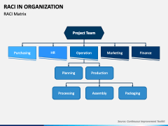 Raci In Organization Powerpoint Template - Ppt Slides