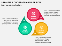 3 Beautiful Circles - Triangular Flow PPT Slide 2