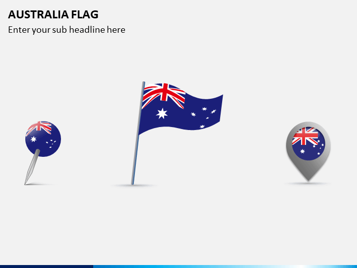Australia Flag PPT Slide 1