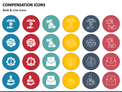 Compensation Icons PPT Slide
