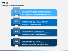 PAS 99 PowerPoint and Google Slides Template - PPT Slides