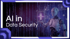AI in Data Security PPT Slide 1