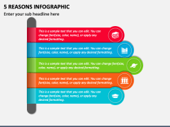 5 Reasons Infographic PPT Slide 2