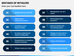 Mistakes of Retailers PPT Slide 6