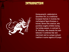 Krampusnacht PPT Slide 4