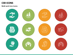 CSR Icons PPT Slide 2