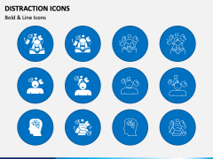 Distraction Icons PPT Slide 2