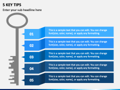 5 Key Tips PPT Slide 2
