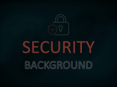 Security Background Animated Presentation - SketchBubble