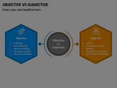 Objective Vs Subjective PowerPoint And Google Slides Template - PPT Slides