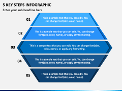 5 Key Steps Infographic PPT Slide 2