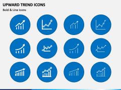 Upward Trend Icons PPT Slide 2