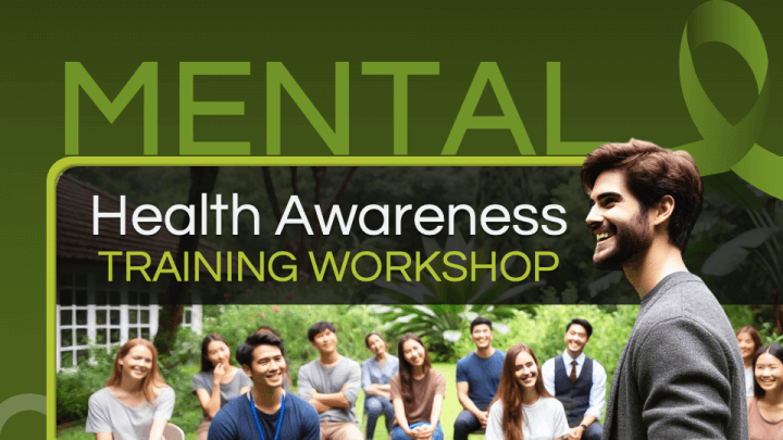 Mental Health Awareness Training Workshop PPT Slide 1
