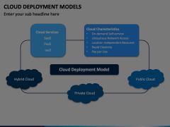 Cloud Deployment Models PowerPoint and Google Slides Template - PPT Slides