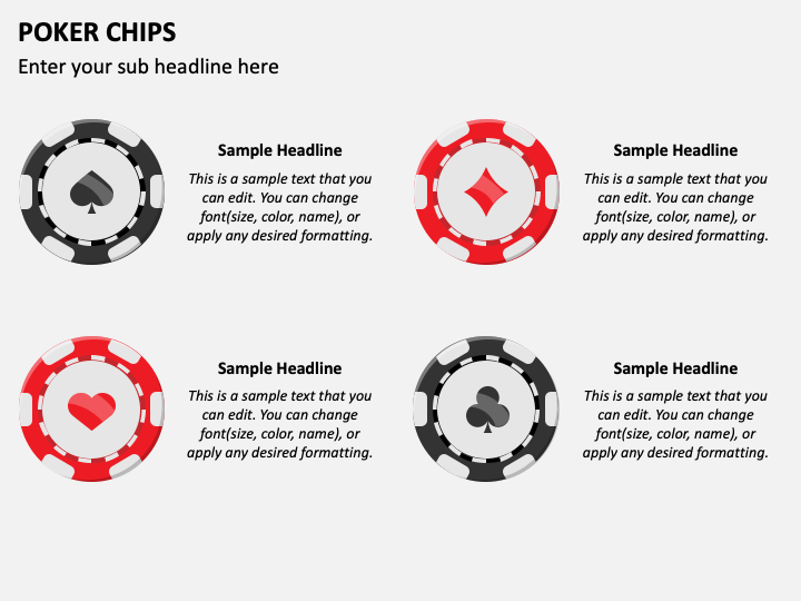 Poker Chips PPT Slide 1