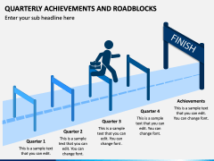 Quarterly Achievements and Roadblocks Slide 5