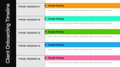 Client Onboarding Timeline PPT Slide 2