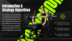 Fitness Gym Social Media Strategy PPT Slide 3