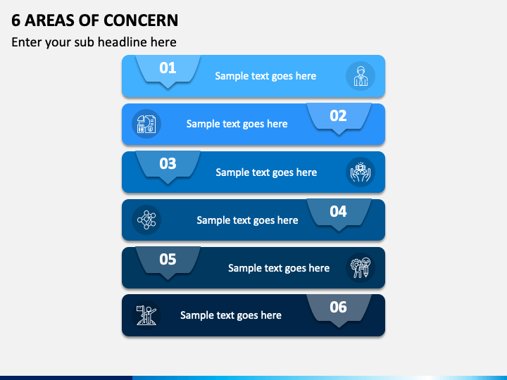 6 Areas Of Concern PPT Slide 1