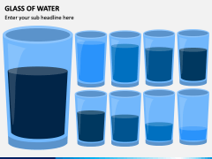 Glass of Water PPT Slide 1
