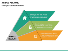 3 Sides Pyramid PPT Slide 2