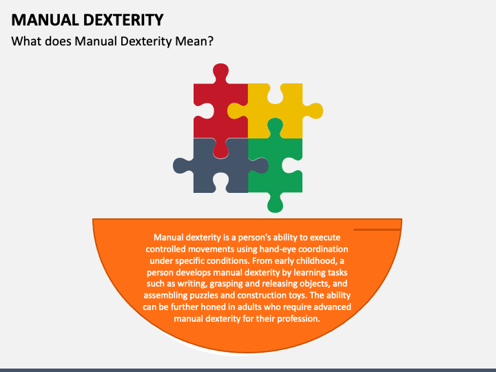 Manual Dexterity PPT Slide 1