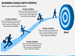 Business Goals with People Free PPT Slide 2