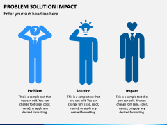 Problem Solution Impact PowerPoint and Google Slides Template - PPT Slides