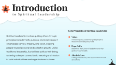Spiritual Leadership PPT Slide 2