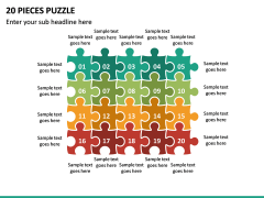 20 Pieces Puzzle PPT Slide 2
