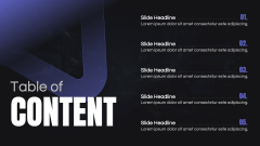 Dark Mode Pitch Deck for SaaS PPT Slide 2