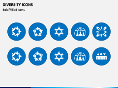 Diversity Icons PPT Slide 1