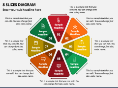 8 Slices Diagram PPT Slide 2