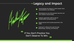 Andre Agassi PPT Slide 10
