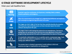 6 Stage Software Development Lifecycle PPT Slide 4