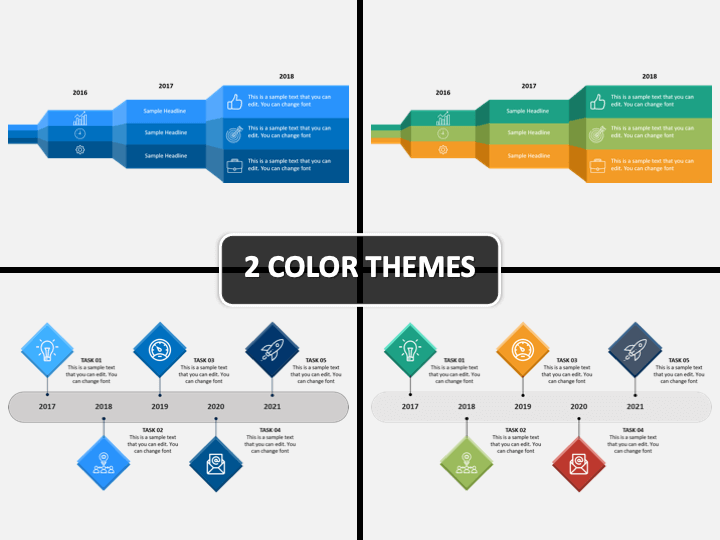 Business Plan Timeline Powerpoint Template Sketchbubble