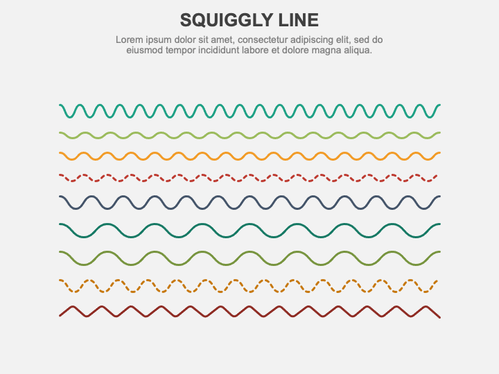 Squiggly Line PPT Slide 1
