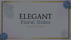 Elegant Floral Slides Animated Presentation - SketchBubble