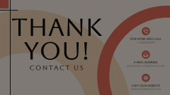 Minimalist Thank You Slides Animated Presentation - SketchBubble
