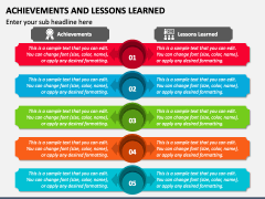 Achievements And Lessons Learned PowerPoint And Google Slides Template ...