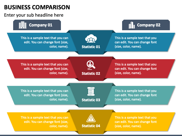 Business Comparison PowerPoint Template - PPT Slides