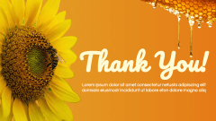 Honey Theme PPT Slide 12