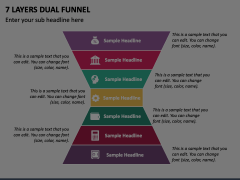7 Layers Dual Funnel Animated Presentation - SketchBubble