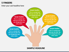 5 Fingers PPT Slide 2