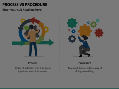 Process Vs Procedure Animated Presentation - SketchBubble
