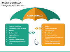 Kaizen Umbrella PPT Slide 2