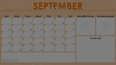 September Planner Animated Presentation - SketchBubble