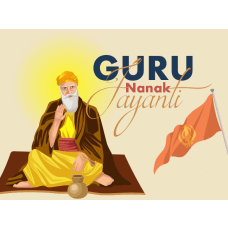 Guru Nanak Jayanti Free PPT Slide 1