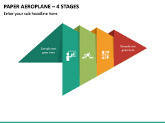 Paper Aeroplane - 4 Stages PPT Slide 2