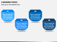 4 Modern Topics PPT Slide 2
